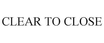 Clear to Close
