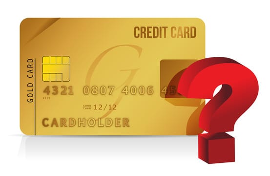 Credit Card and Question Mark