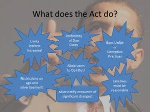 The CARD Act Restrictions