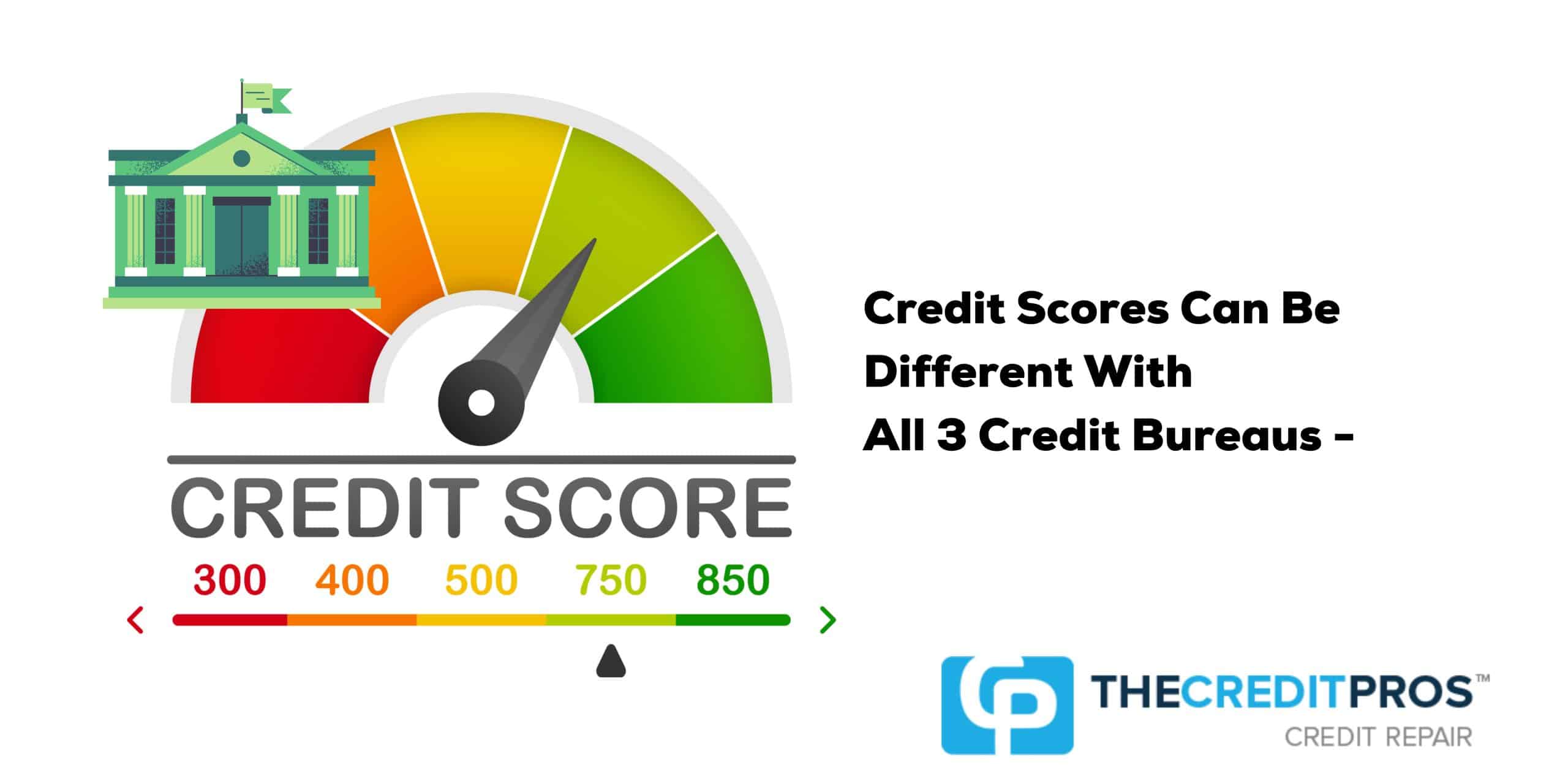 Credit Scores Can Be Different – Top 3 Reasons Why? 
