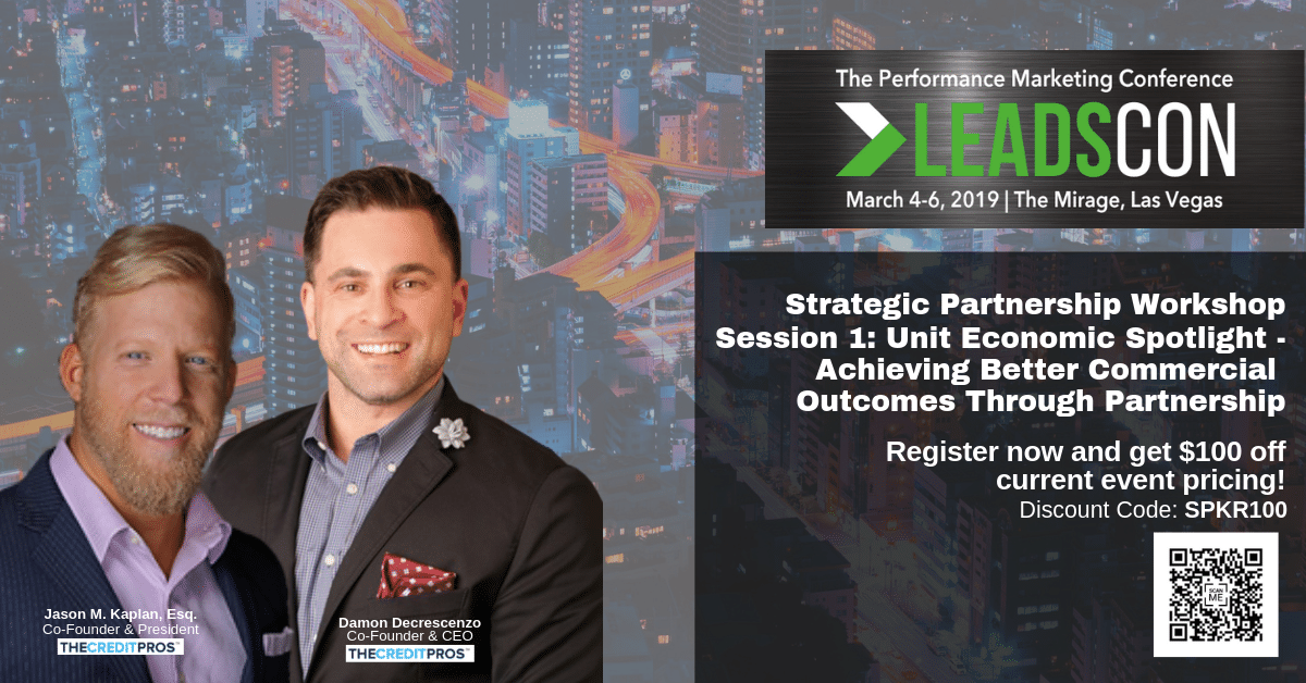 The Credit Pros Founders Start LeadsCon Strategic Partnership Workshop