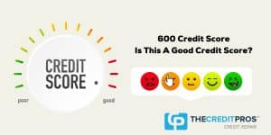 600 credit score