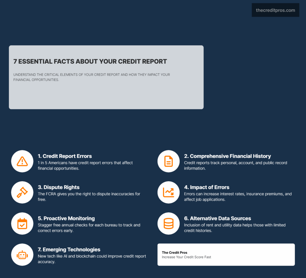 understanding the importance of accurate credit reports