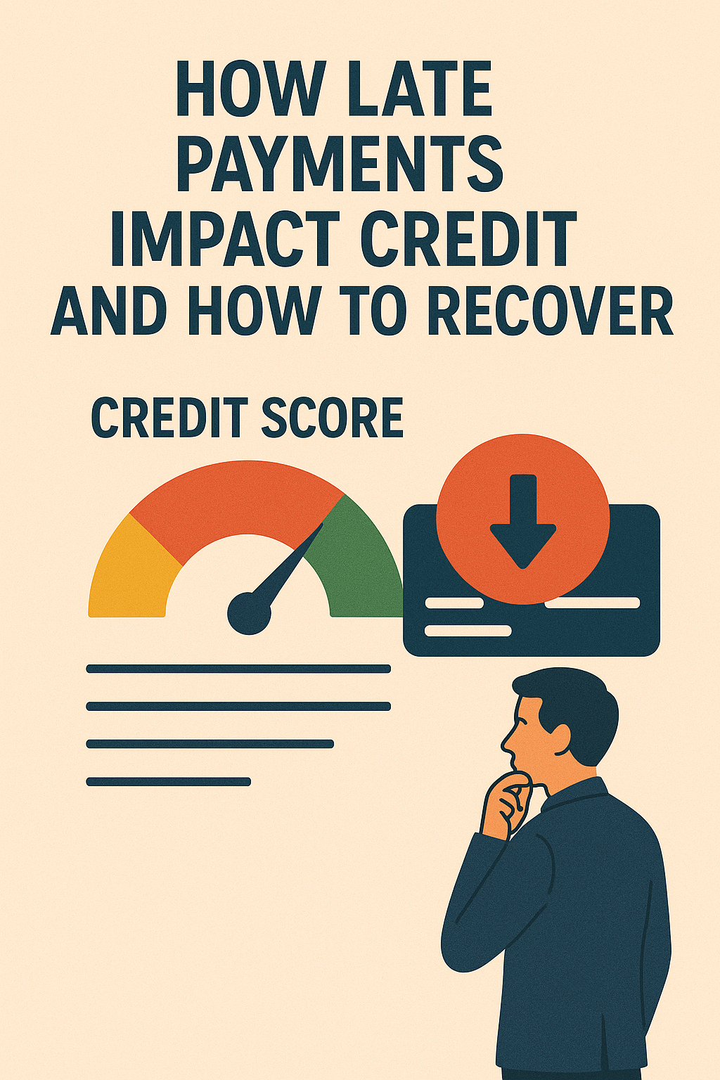 late payments impact credit