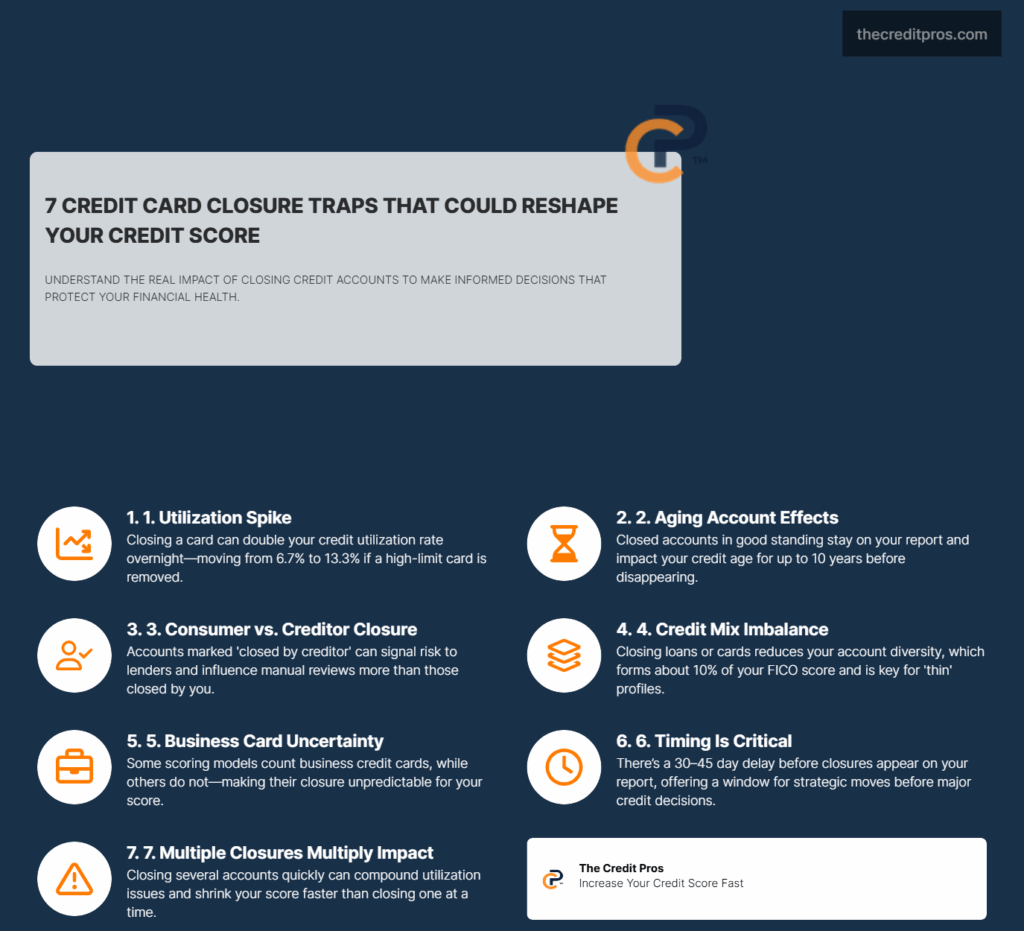 The Impact of Closing Credit Accounts on Your Score 4 the impact of closing credit accounts on your score