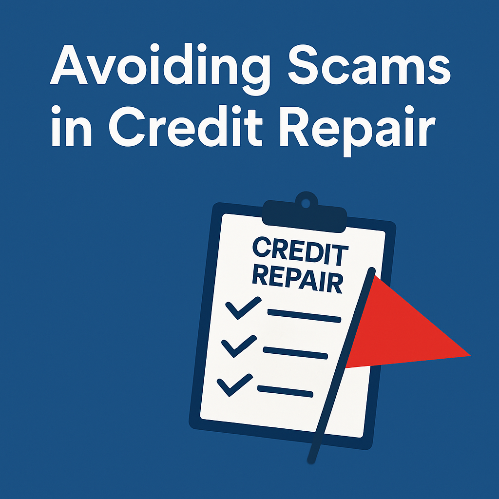 avoiding scams in credit repair