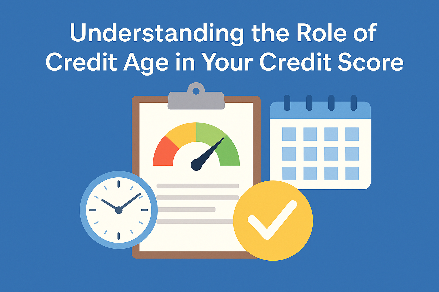 credit age role in credit score