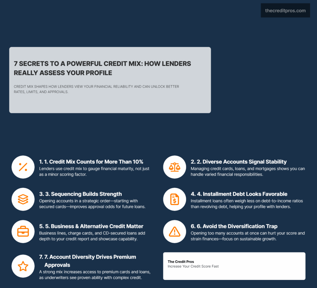 Credit Mix: Diversifying Your Accounts for a Stronger Credit Profile 4 credit mix diversifying your accounts for a stronger credit profile