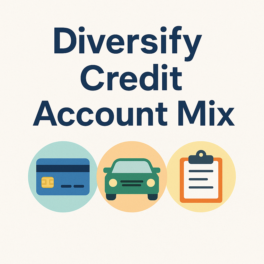 diversify credit account mix