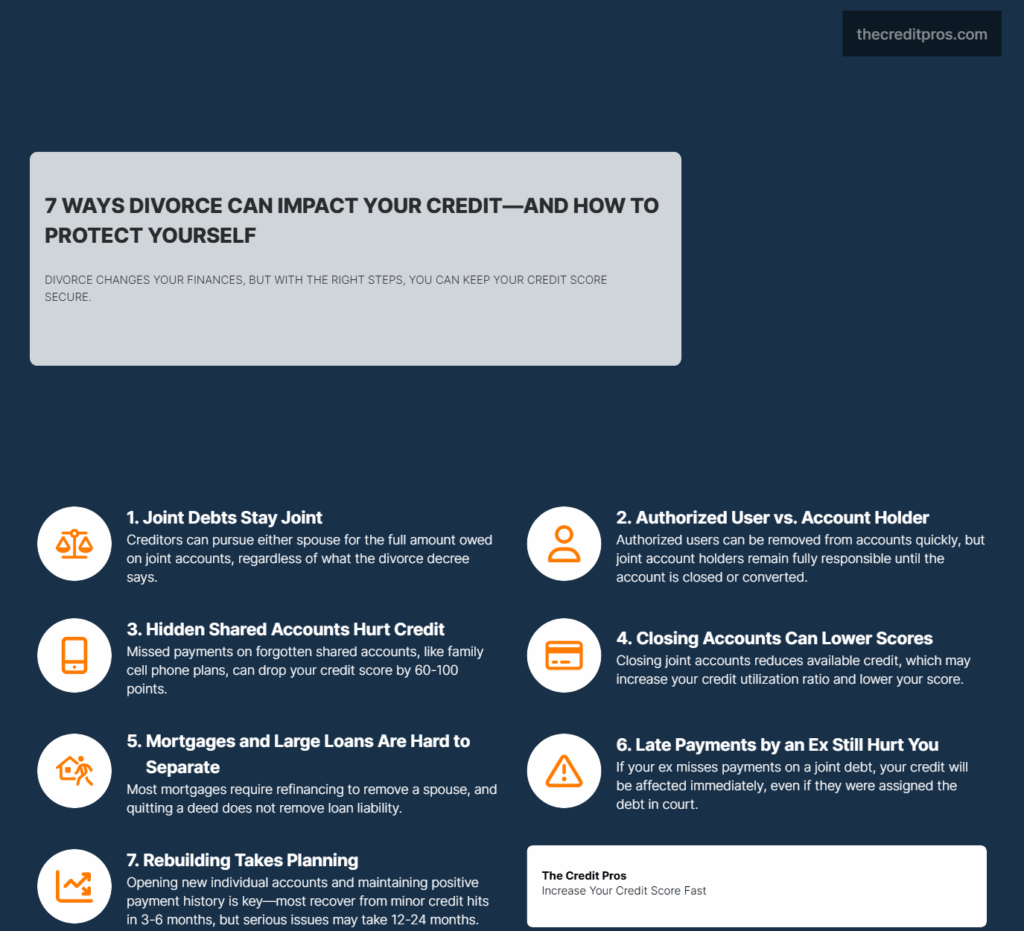 Divorce and Credit Scores: Managing Financial Ties That Bind 4 divorce and credit scores managing financial ties that bind