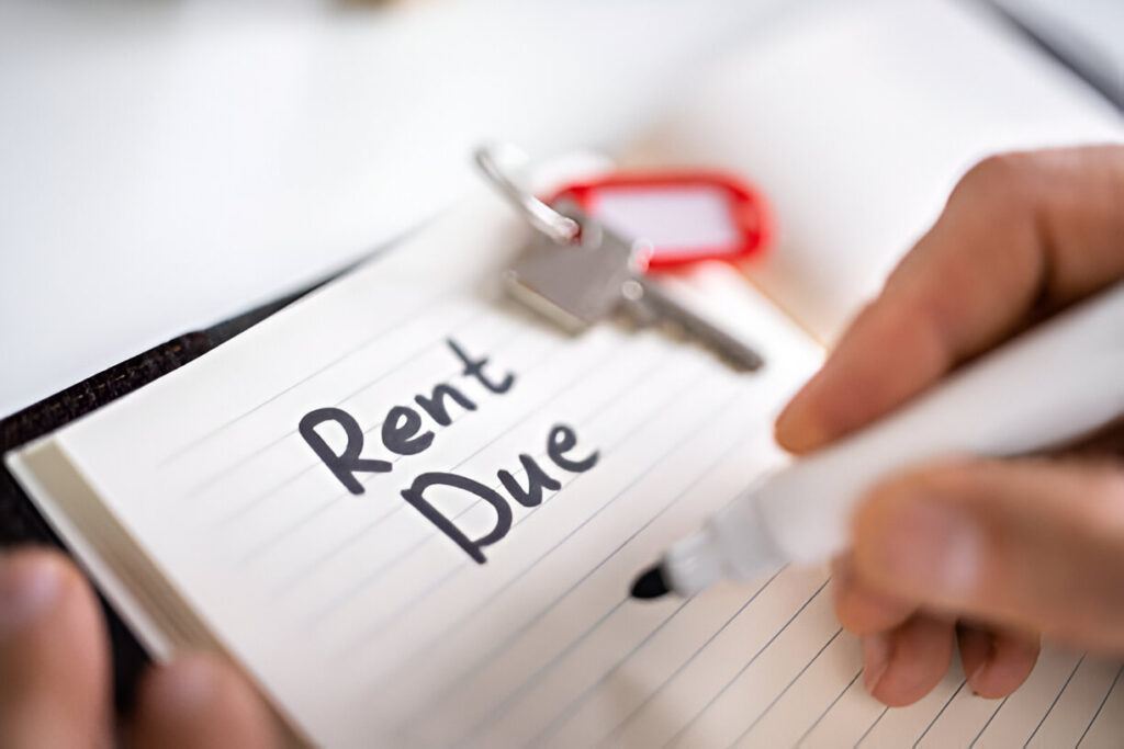 rent payments and credit score