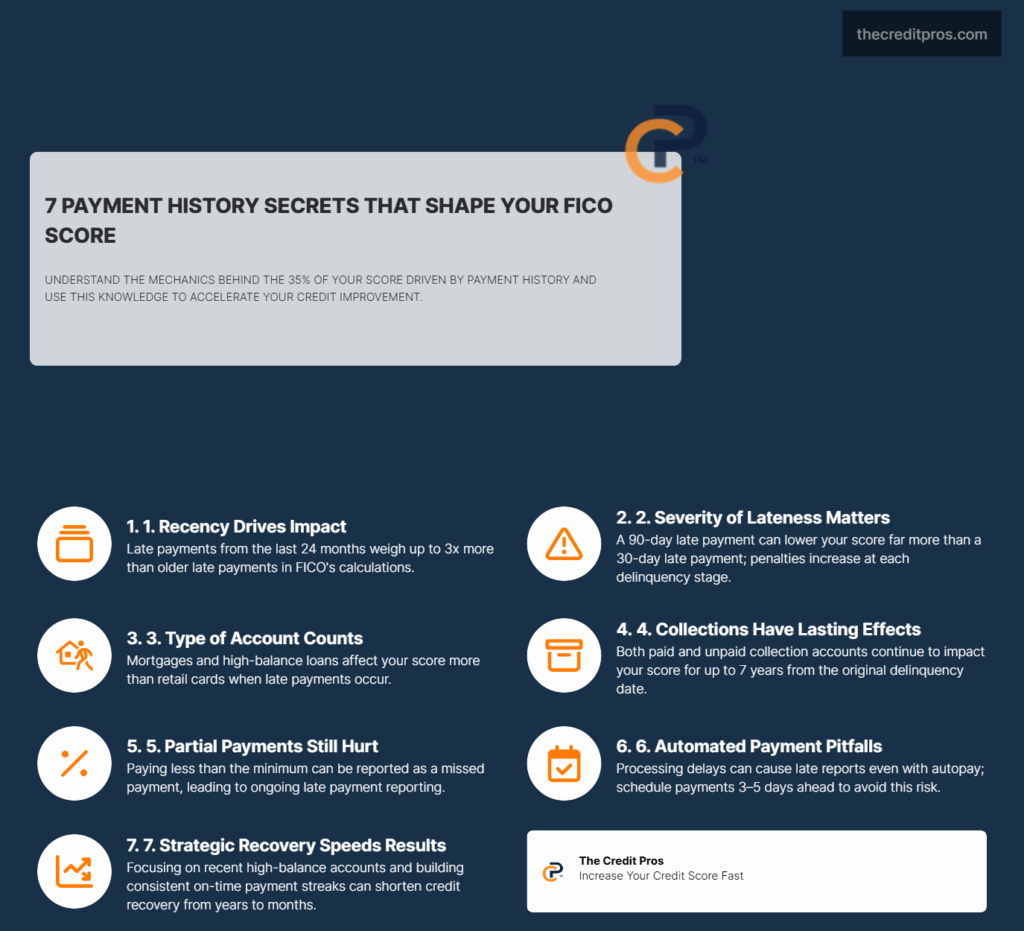 The Role of Payment History in Credit Scores 4 the role of payment history in credit scores
