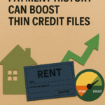 Boost thin credit with rent
