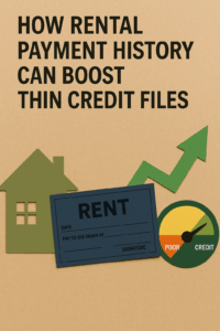 Boost thin credit with rent