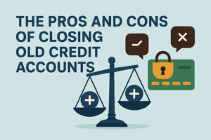 closing old credit accounts pros