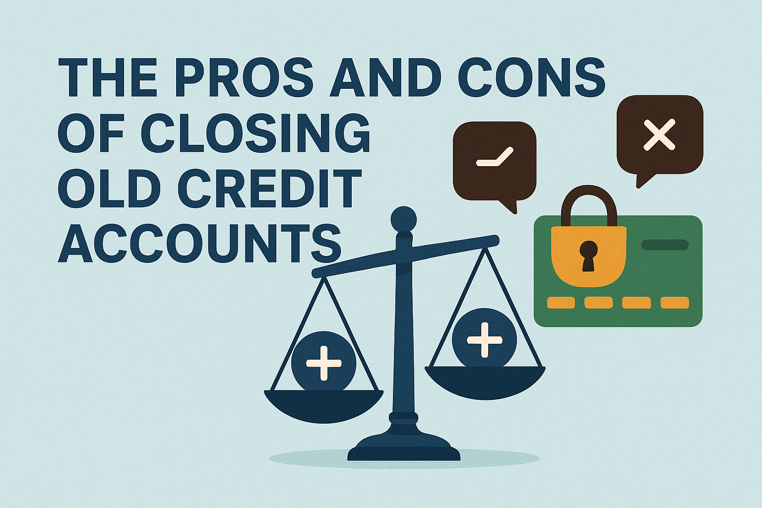 closing old credit accounts pros
