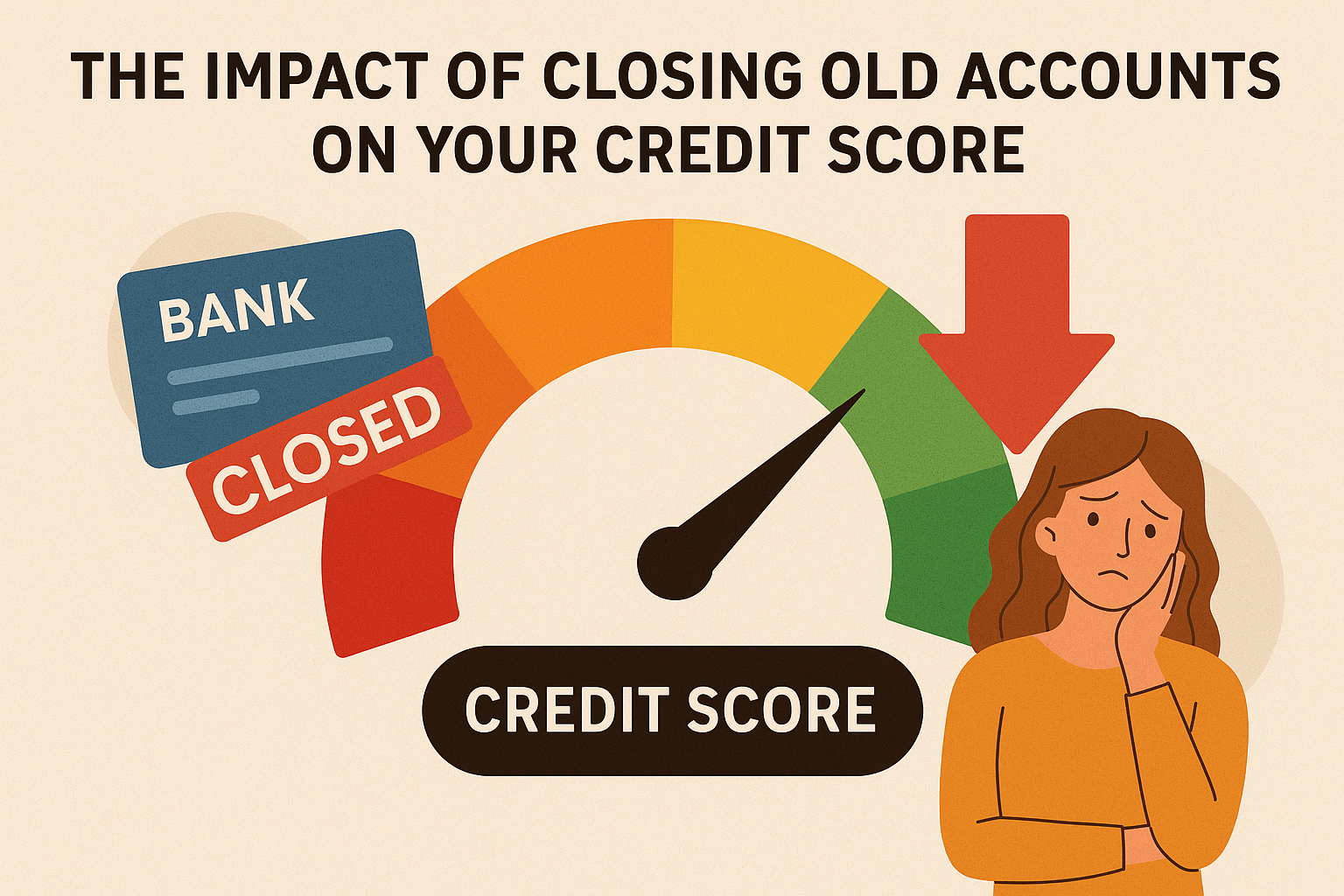 The Impact of Closing Old Accounts on Your Credit Score 1 credit score and closed accounts