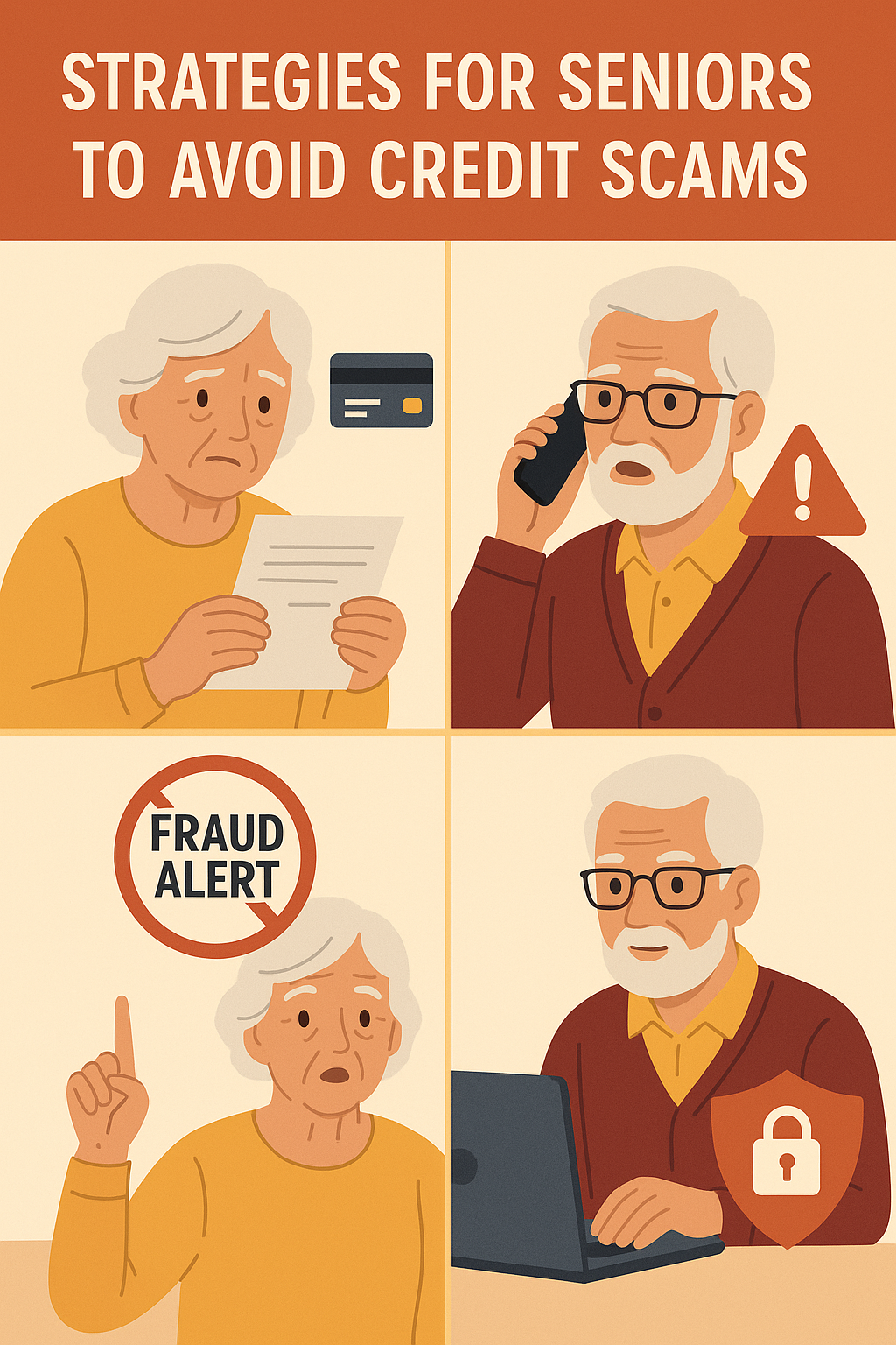 Strategies for Seniors to Avoid Credit Scams 1 protect seniors from credit fraud