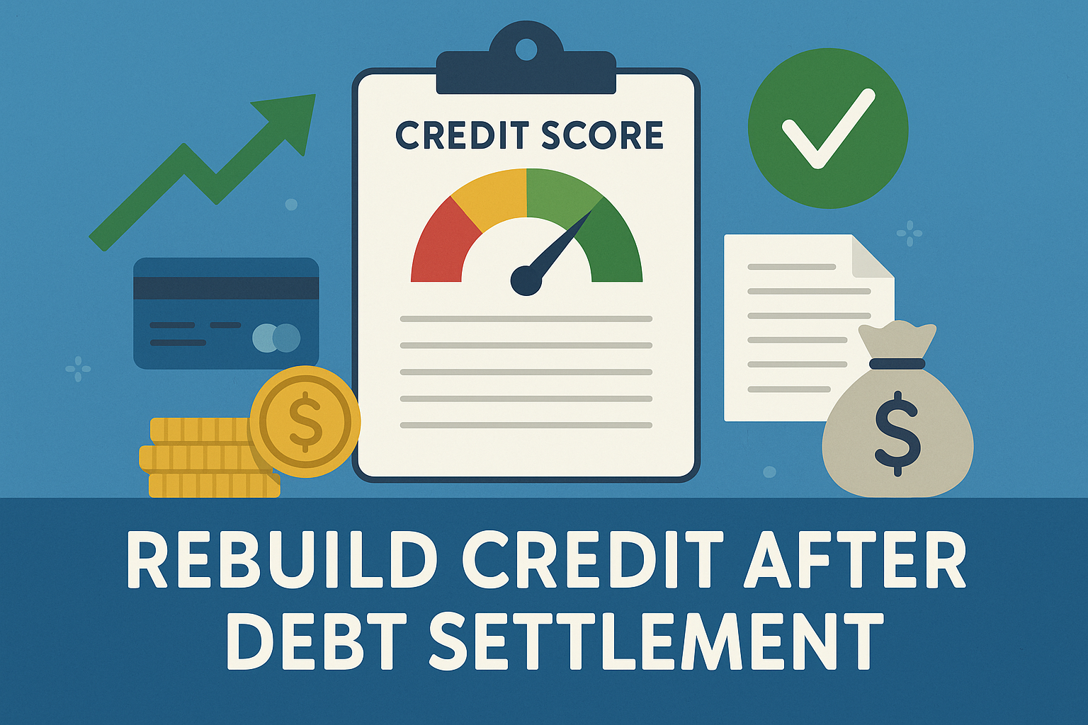 How to Rebuild Credit After Debt Settlement 1 rebuild credit after debt settlement