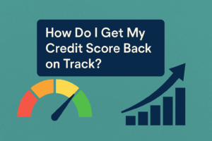 get credit score back