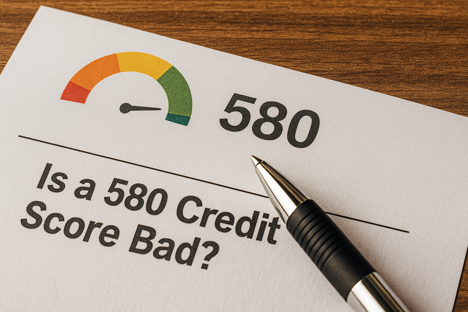 Is a 580 Credit Score Bad? What You Need to Know 2 Is a 580 Credit Score Bad? What You Need to Know