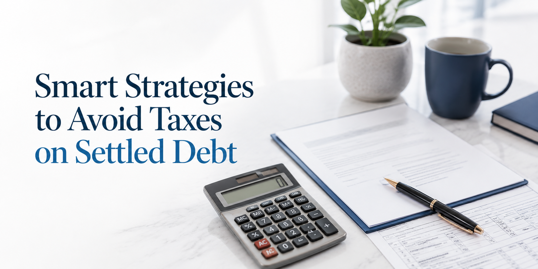 Smart Strategies to Avoid Taxes on Settled Debt 2 Smart Strategies to Avoid Taxes on Settled Debt