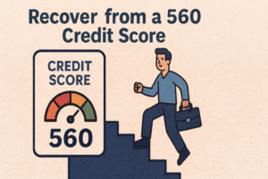 Recover from 560 Credit Score