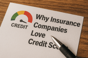 credit score insurance impact