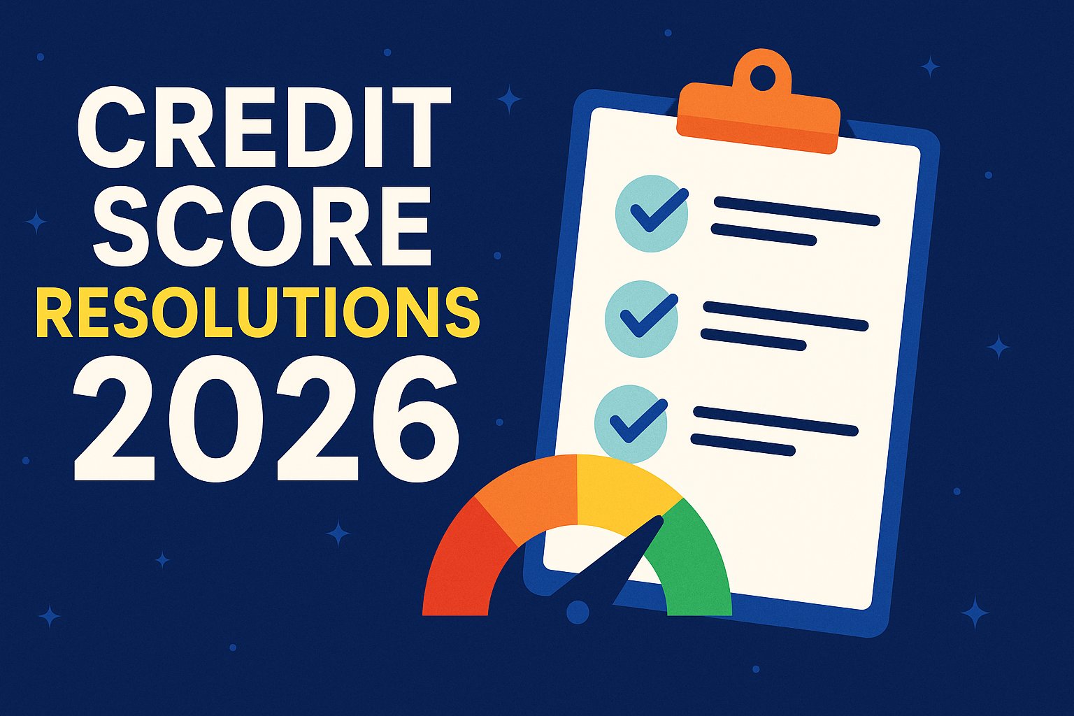Credit Score Resolutions: How to Start the New Year Strong 1 credit score resolutions 2026