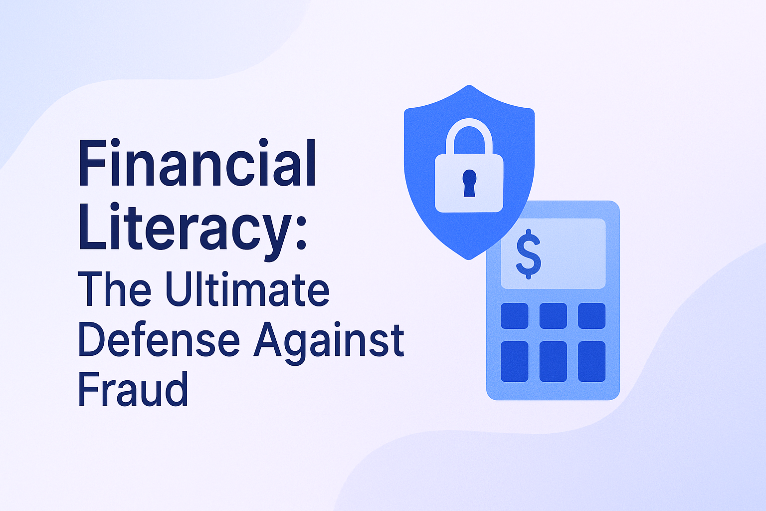Why Financial Literacy Is the Ultimate Defense Against Fraud 1 Financial Literacy Fraud Prevention