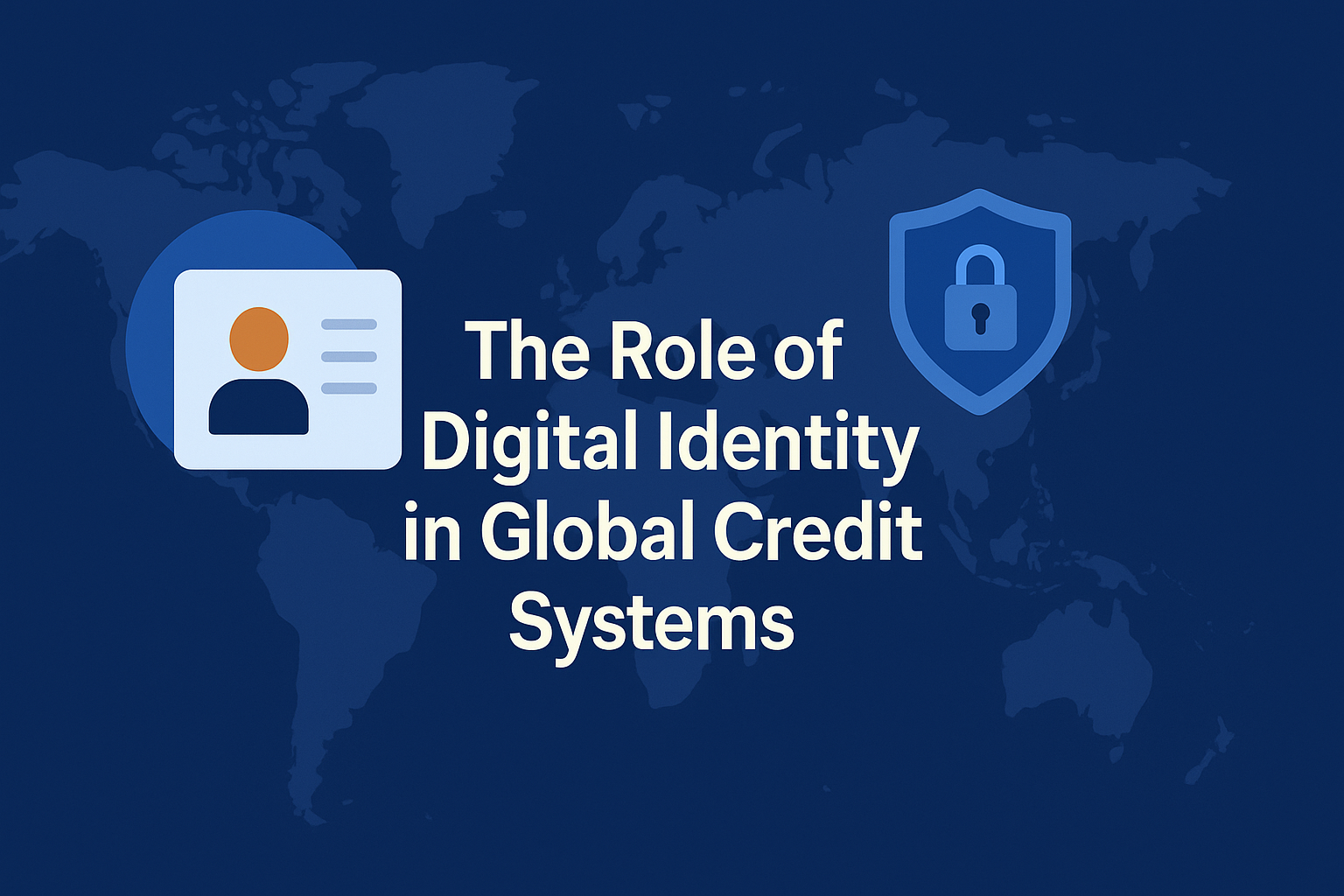 The Role of Digital Identity in Global Credit Systems 1 digital identity credit systems