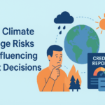 How Climate Change Risks Are Influencing Credit Decisions 1 climate change credit decisions