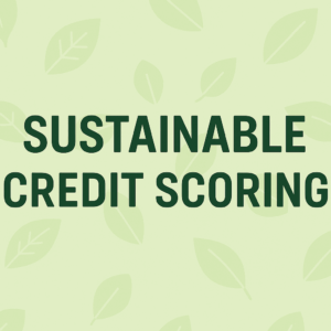 sustainable credit scoring