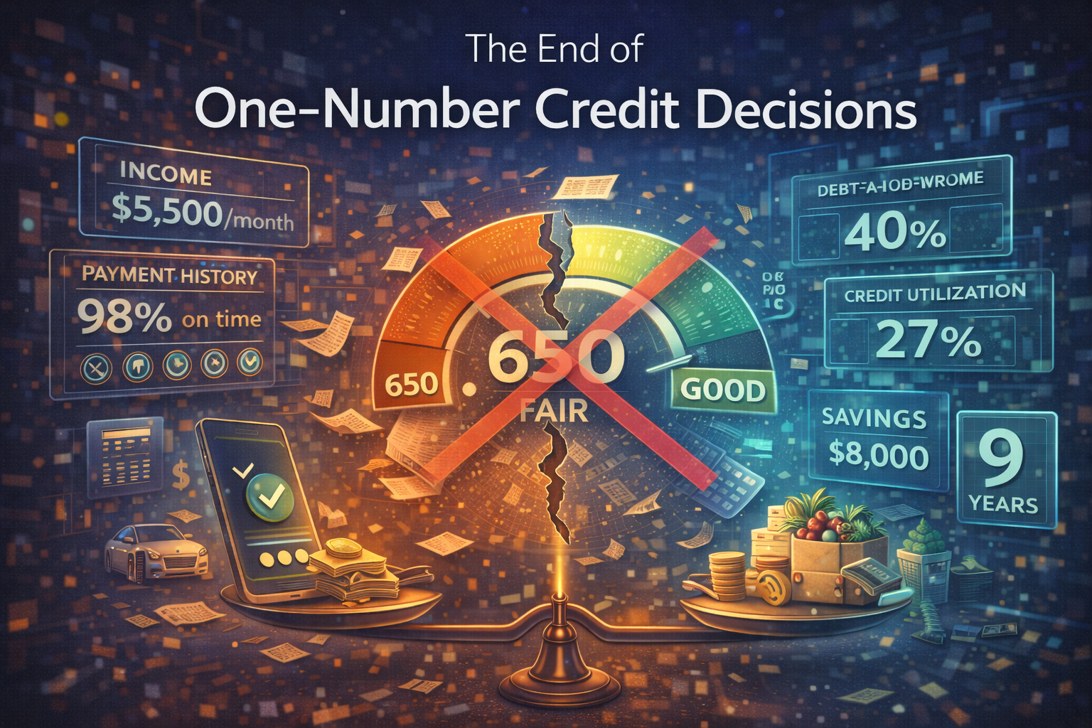 The End of One-Number Credit Decisions 2 The End of One-Number Credit Decisions