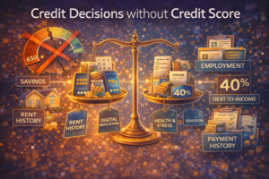 Credit decisions without credit score