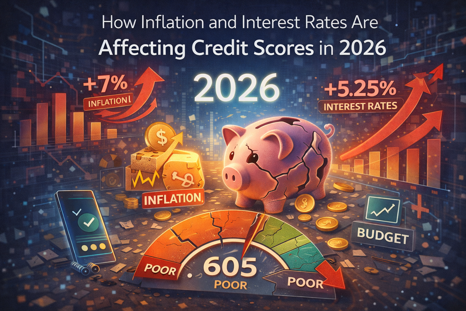 How Inflation and Interest Rates Are Affecting Credit Scores in 2026 2 How Inflation and Interest Rates Are Affecting Credit Scores in 2026