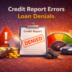 Why Small Credit Report Errors Cause Big Loan Denials 1 Credit Report Errors Loan Denials