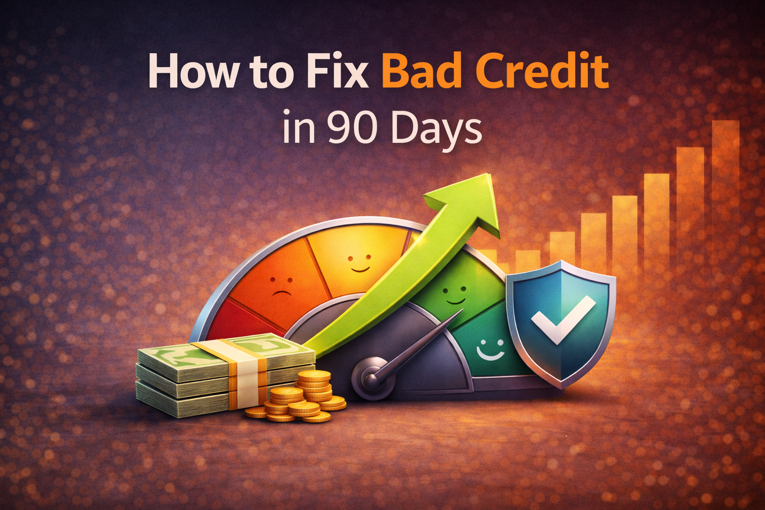 How to Fix Bad Credit in 90 Days: A Realistic Plan That Works