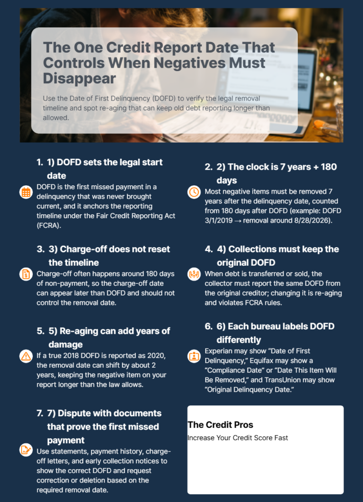 Date of First Delinquency (DOFD): What It Is and Why It Matters 4 date of first delinquency dofd what it is and why it matters
