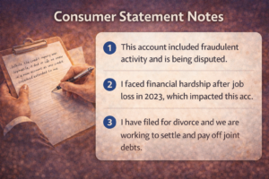Credit Repair for “Consumer Statement” Notes: Do They Hurt Approvals and How to Remove Them? 1 Consumer Statement Notes