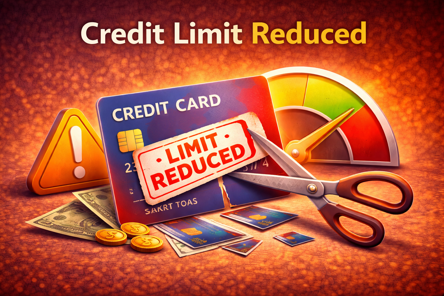 Why Your Credit Limit Decreased (Even With On-Time Payments) 2 Why Your Credit Limit Decreased (Even With On-Time Payments)