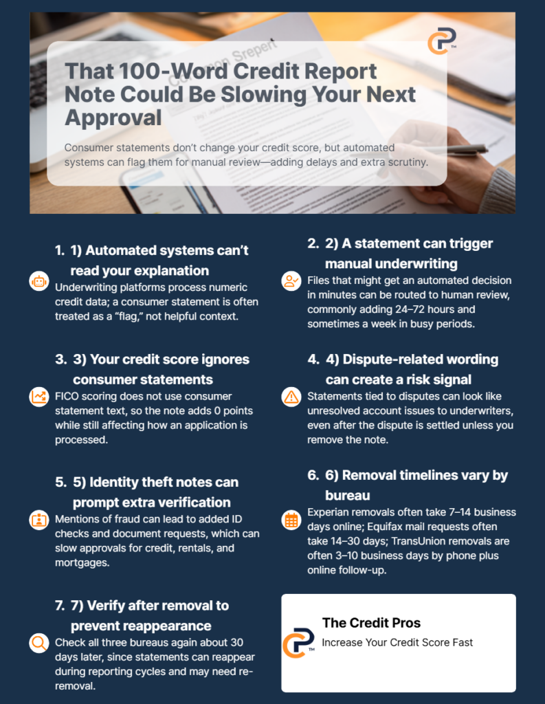Credit Repair for “Consumer Statement” Notes: Do They Hurt Approvals and How to Remove Them? 3 credit repair for consumer statement notes do they hurt approvals and how to remove them