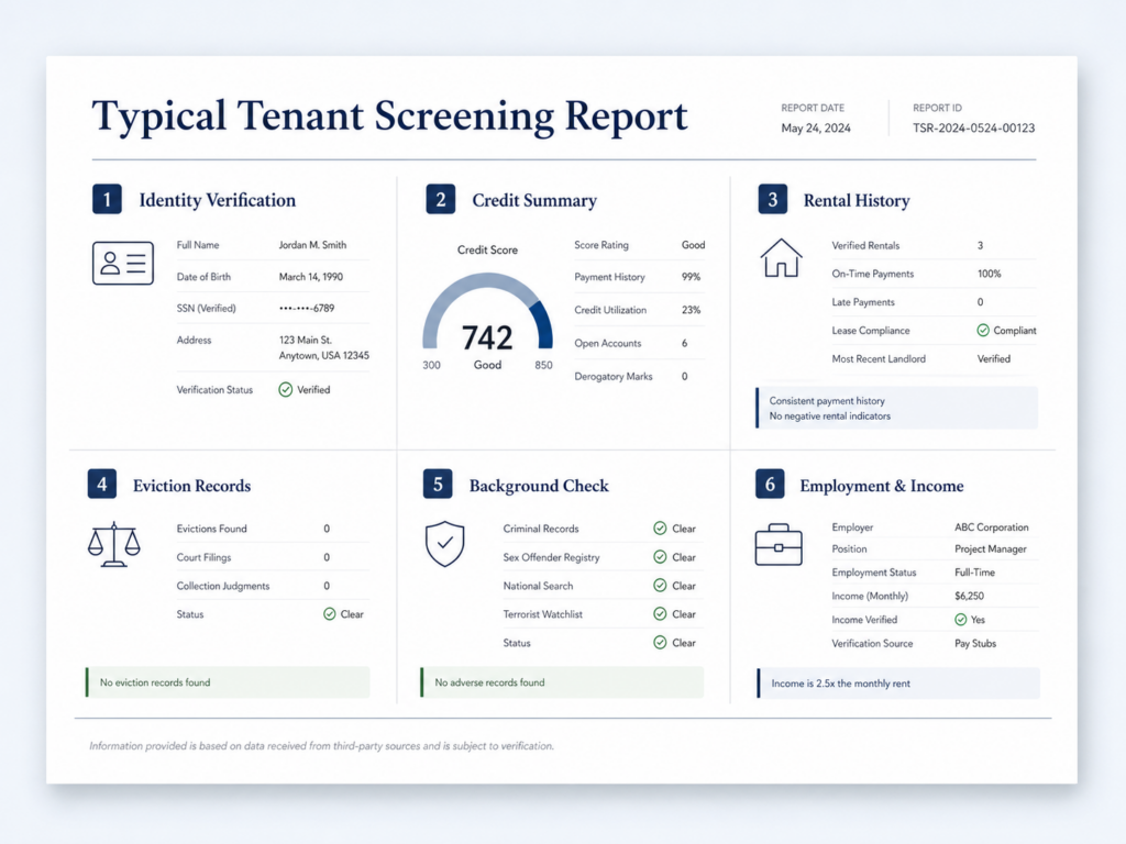 Renter Testing Records: What Landlords See Renter Testing Records: What Landlords See